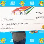 Una persona conocida como "Lucky Lady" reclamó de forma anónima el primer premio mayor de Mega Millions del año.